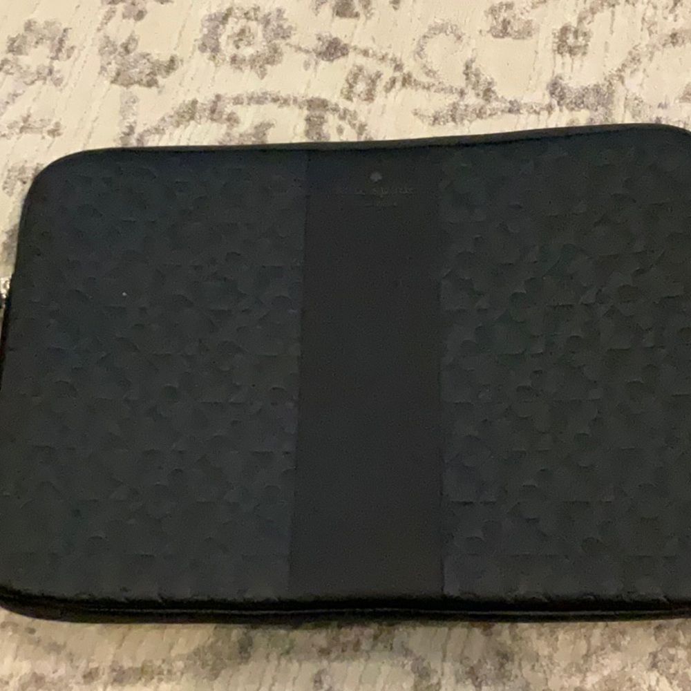 Kate Spade computer sleeve black